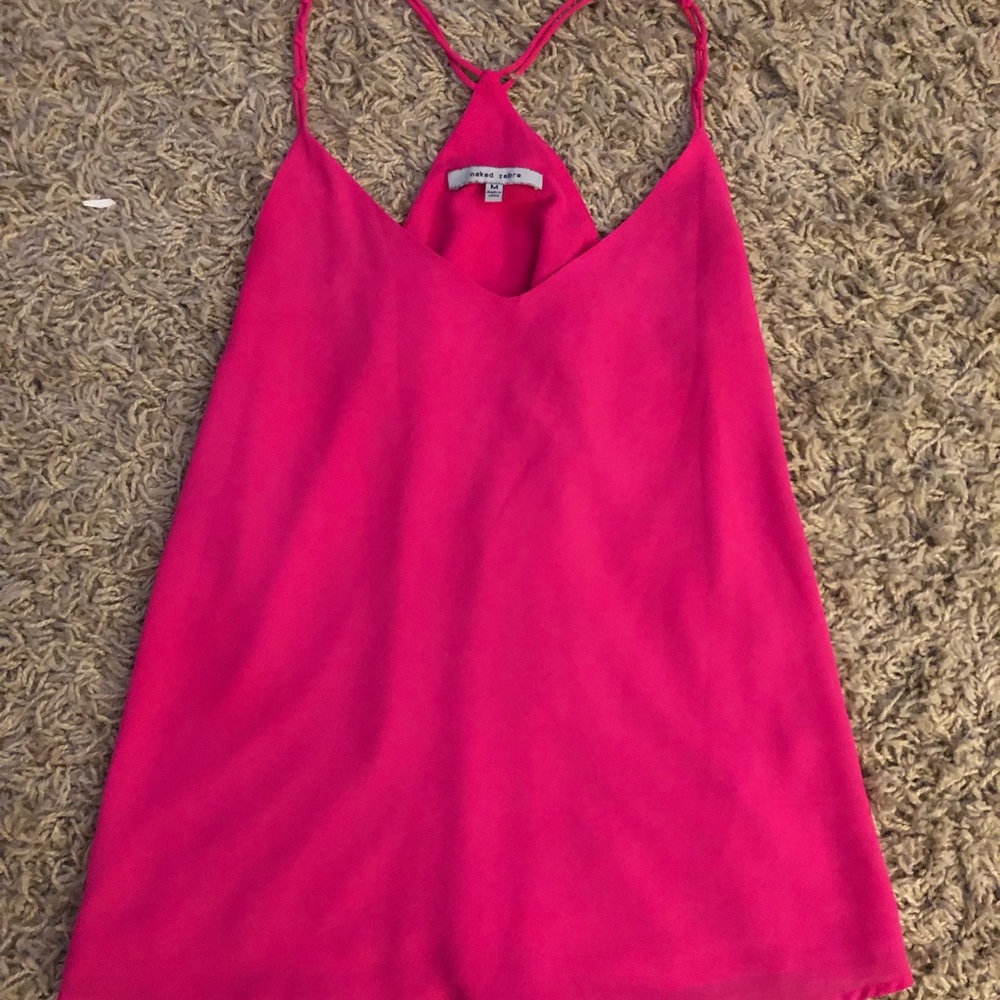 LIKE NEW Pink Tank Top